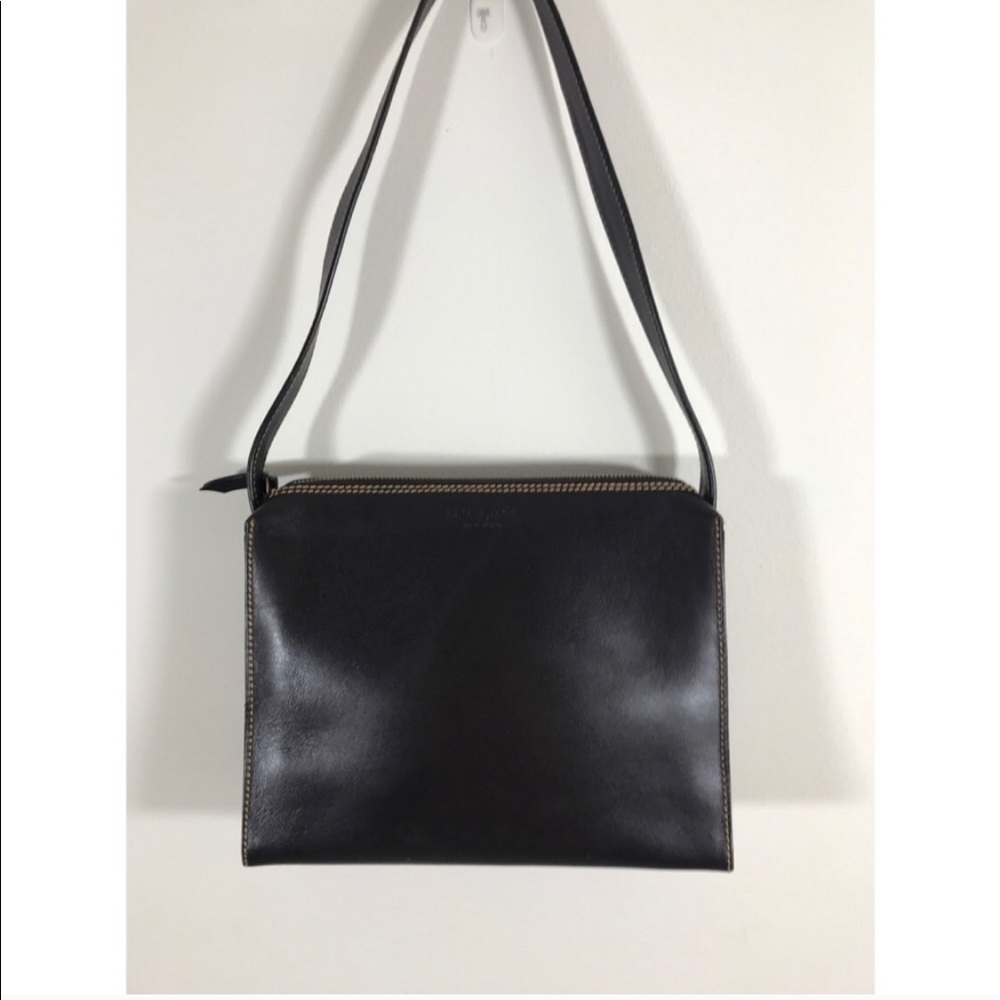 Kate Spade black leather bag